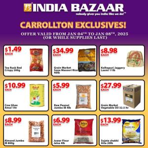 🎉 Exclusive Carrollton Offers at India Bazaar! 🎉
