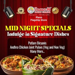 Bawarchi Indian Cuisine - Midnight Specials