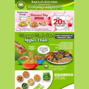 🔥 Savor the Flavors & Enjoy Exclusive Deals at Rajula’s Kitchen! 🍽️🎉