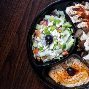 Savor Mediterranean Halal Cuisine with $20 or $40 Credit to Spend at Austin's Habibi, Up To 44% Off