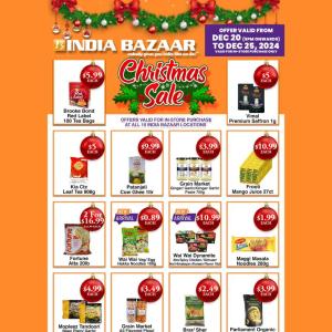 🎄 India Bazaar Christmas Sale 🎄
