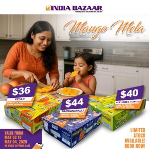India Bazaar – Buy Fresh Indian Mangoes Online in the USA | Mango Mela 2025