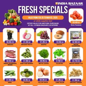 India Bazaar-Fresh Specials – Limited-Time Deals