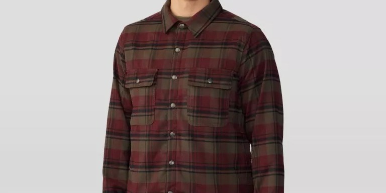 Mountain Hardwear: Men's Outpost Fleece Lined Button Up Shirt $44.70, Women's Stryder Pant $22.50, Huell 25 Backpack $27 & More + Free Shipping