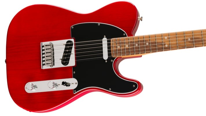 Fender Player Plus Limited-Edition Telecaster Electric Guitar (Crimson Red Transparent) $839.99 + Free Shipping