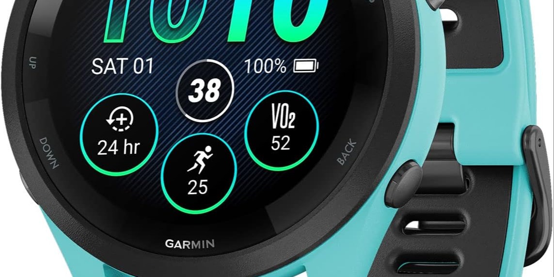 $349.99*: Garmin Forerunner Running Smartwatch (42mm 265S or 46mm 265) at Amazon