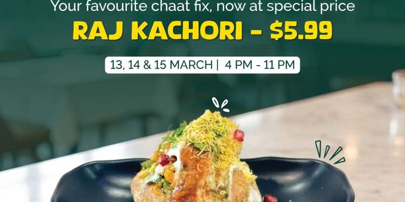Rajula's Kitchen Raj Kachori Special Deal – Authentic Indian Chaat for $5.99