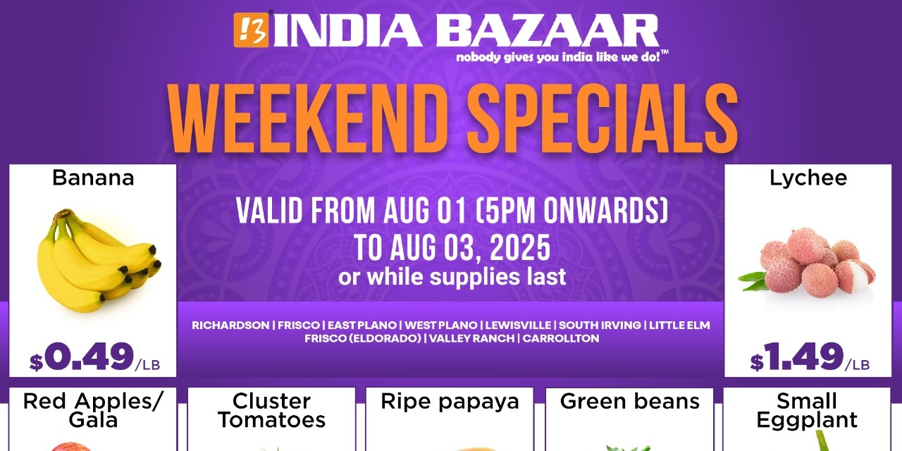 India Bazaar Weekend Grocery Bonanza: Save Big on Indian Essentials