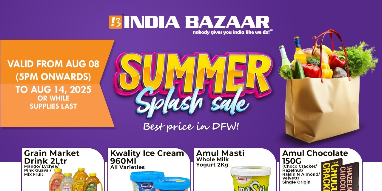 India Bazaar Special Summer Sale: Fresh Picks & Grocery Deals in DFW