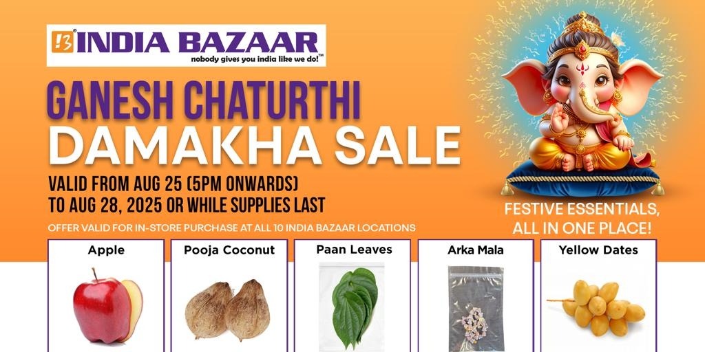 India Bazaar Ganesh Chaturthi Damakha Sale - Festive Essentials at Unbeatable Prices