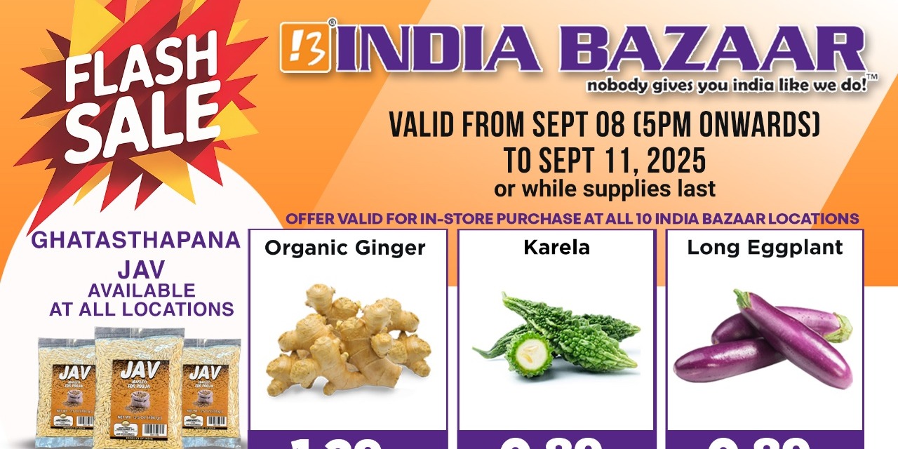 India Bazaar Weekly Deals: Fresh Vegetables & Grocery Savings