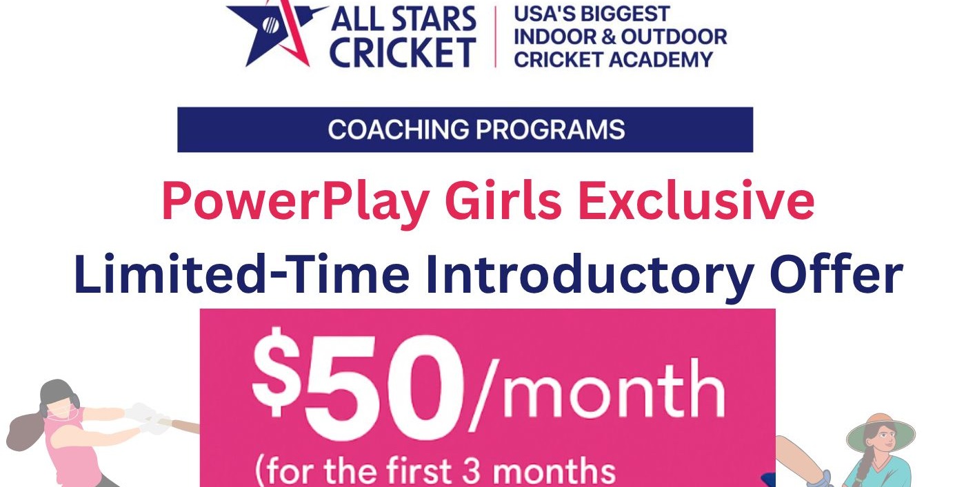 All Stars Cricket – Girls Exclusive Cricket Coaching Programs in Frisco | Introductory Offer