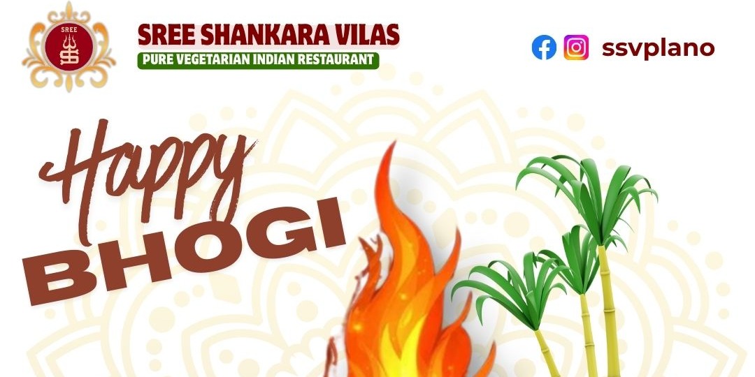 Sree Shankara Vilas – Happy Bhogi 2026   Festive Dining in Plano, TX