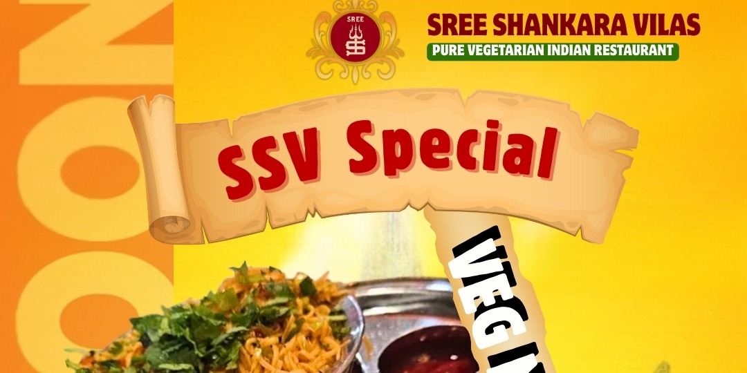 Sree Shankara Vilas – SSV Special Vegetarian Indian Restaurant in Plano, TX