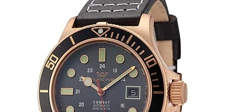 Glycine Combat Sub Bronze 42mm Automatic Watch Deal – Military Style Sapphire Crystal