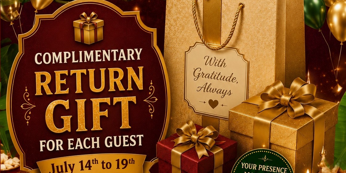 Sree Shankara Vilas Return Gift Offer – 1st Anniversary Deal