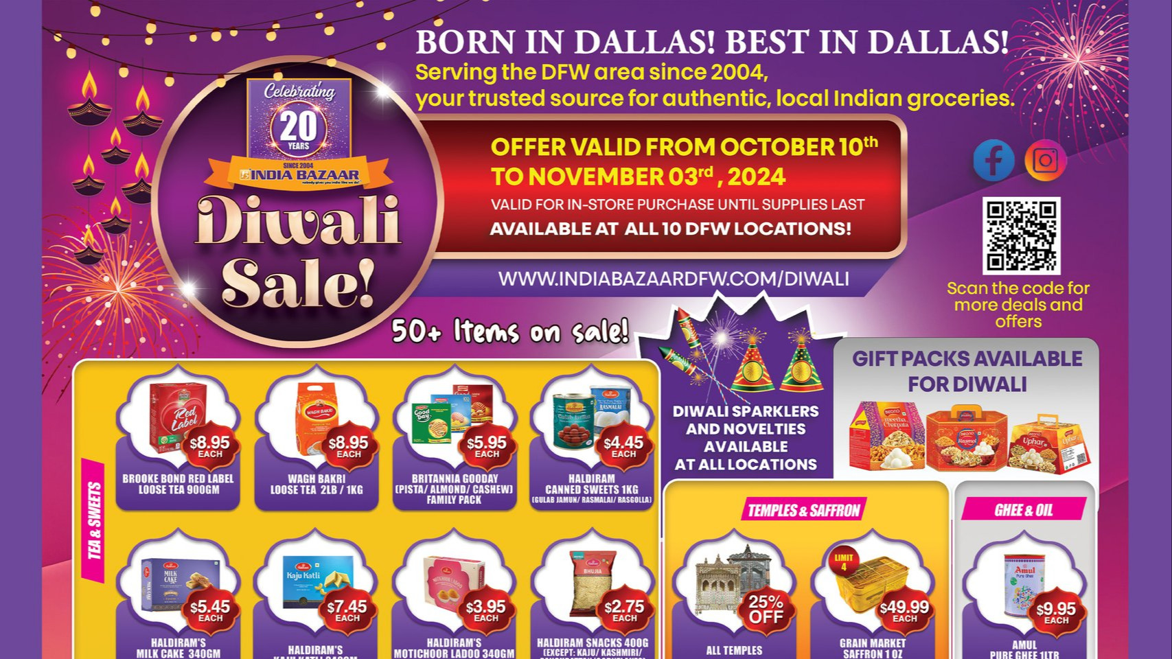 🎉 Diwali Sale at India Bazaar! 🎉