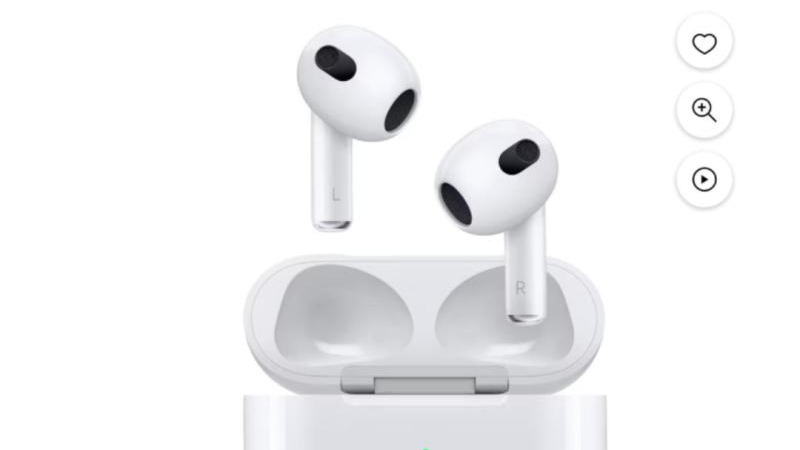 Apple AirPods (3rd Generation) - Black Friday deal