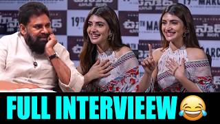 Pawan Kalyan & Sreeleela Exclusive Interview  Ustaad Bhagat Singh  Filmylooks