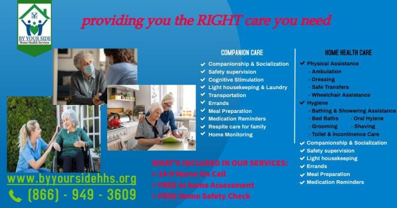 By Your Side Home Health Services – Quality Care in Jersey City, NJ