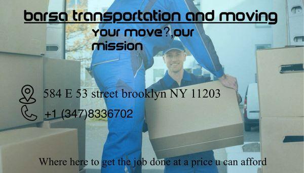 Reliable Transportation and Moving Services in Brooklyn, NY - Barsa Transportation and Moving