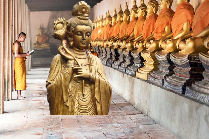 Lien-Hoa Buddhist Temple in Chicago,IL