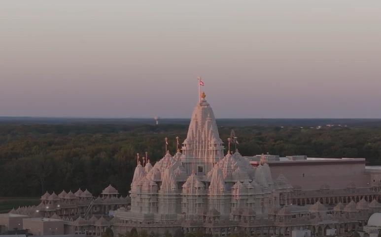 BAPS Swaminarayan Akshardham USA in Jersey City,NJ