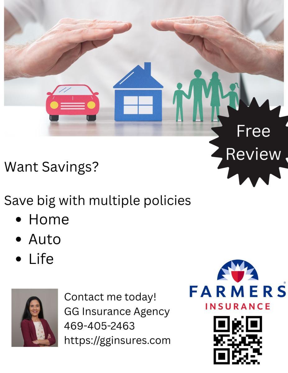 Save Big with GG Insurance Agency – Multiple Policies, One Big Discount!