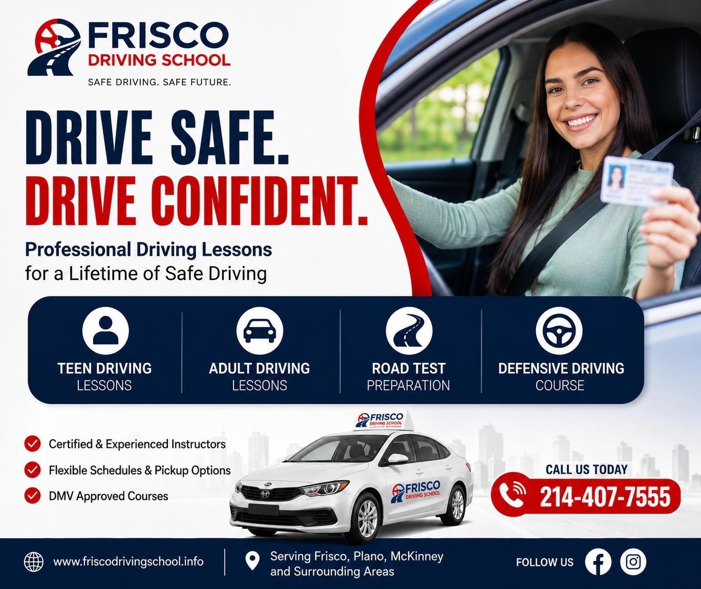 Frisco Driving School | Teen & Adult Driving Lessons in Frisco, TX