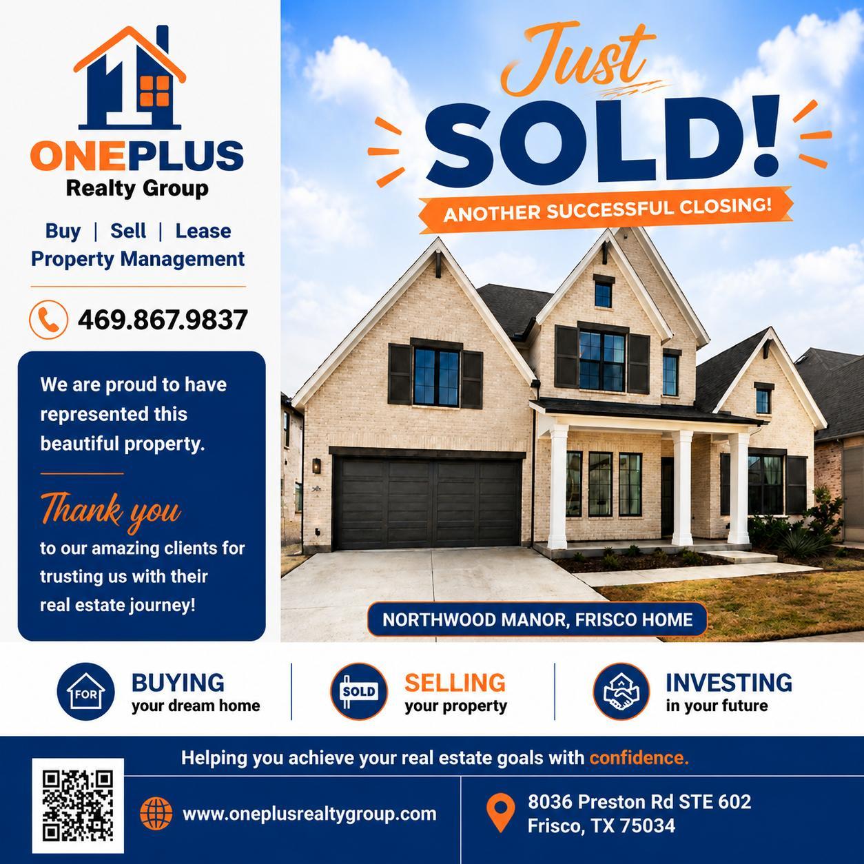 ONEPLUS Realty Group | Real Estate Services in Frisco, TX