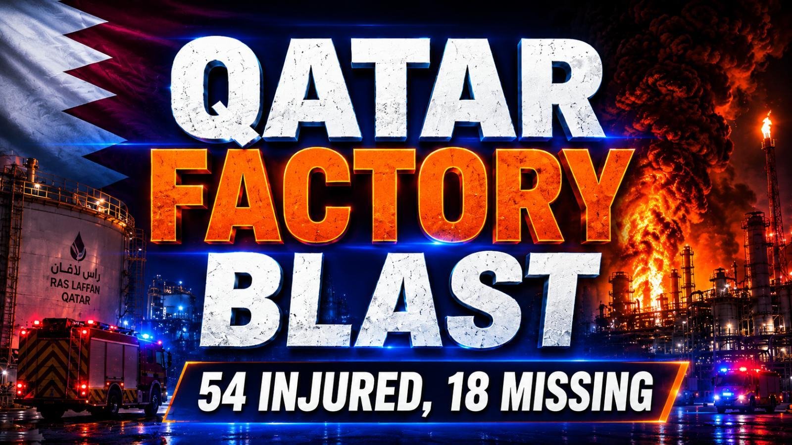 Qatar factory blast leaves 54 injured, 18 missingedit