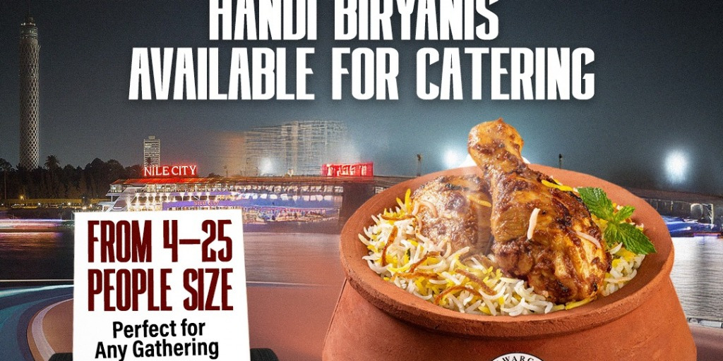Bawarchi Plano Handi Biryani Catering for 4 to 25 People – Perfect for Family Gatherings & Events