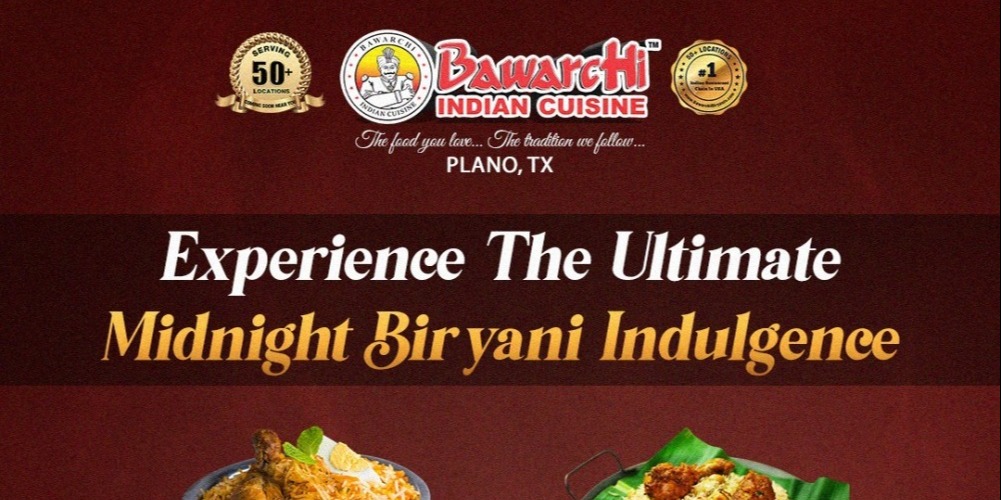 Bawarchi Indian Cuisine Plano - Midnight Biryani Feast: Discover Signature Potlam Biryanis