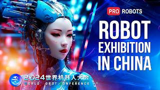 WRC 2024 - China's largest robot exhibition  Robots and technologies at the exhibition in China