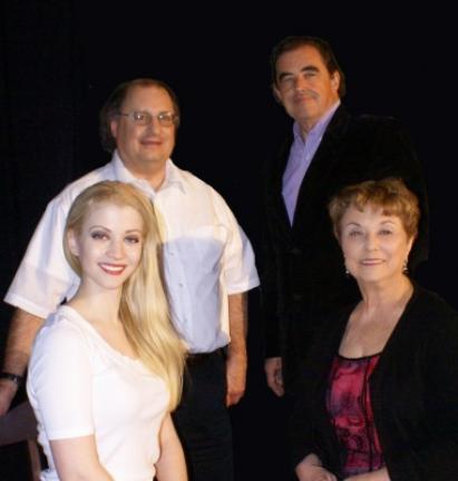 Performing at The Strawberry Playhouse Sept. 19 and Sept. 20 will be, front from left, Jenna McBreen and Lucille Fala-Brennan; and back, David Marchetti and Rick Lorady. SUBMITTED PHOTO