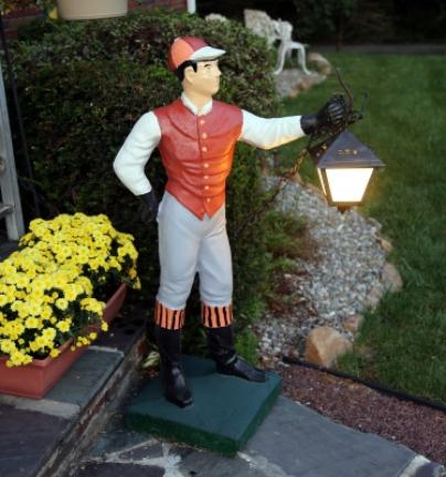 A bit of concrete patch and some colorful paint brought Jocko back to life.