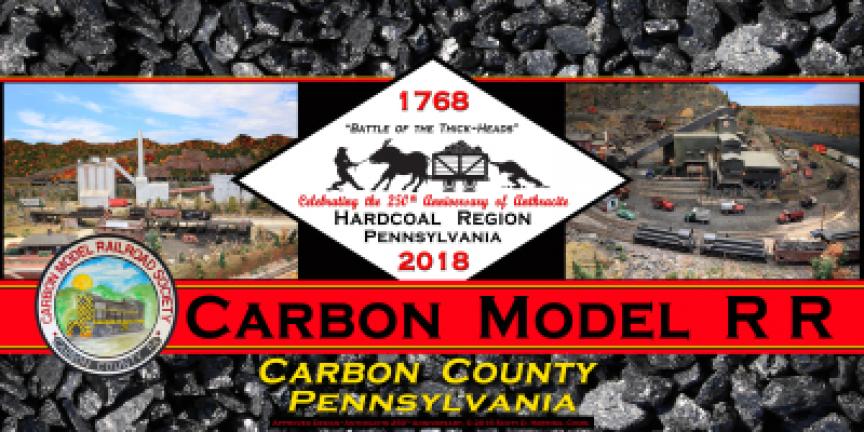 Organizations, clubs, businesses and other groups in northeastern Pennsylvania are ordering custom license plates in honor of the Anthracite 250th Anniversary, such as this one from Carbon County. SCOTT HERRING/SPECIAL TO THE TIMES NEWS