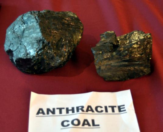 Anthracite, or hard coal, has high carbon content and few impurities. It's so valuable that it's called a black diamond. DONALD R. SERFASS/SPECIAL TO THE TIMES NEWS