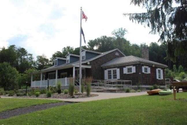 The Sweet Arrow Lake clubhouse has been restored to its previous glory. LISA PRICE/SPECIAL TO THE TIMES NEWS