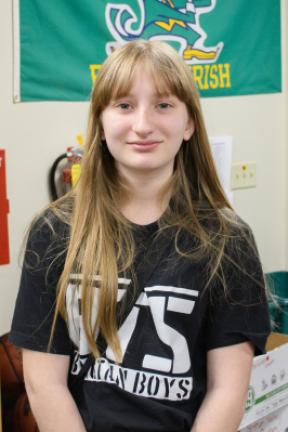 Mackenzie Cloutier, "Band camp."