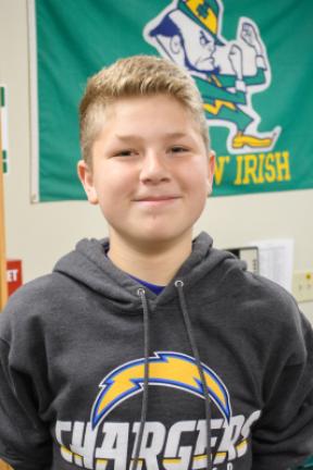 Brayden Feisel, "Basketball tournaments over the summer."