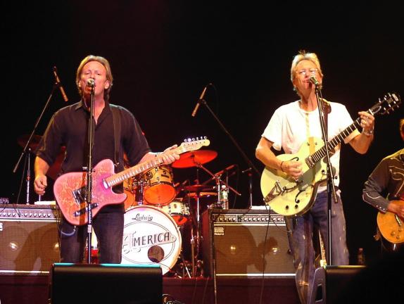 JOE PLASKO/TIMES NEWS America (Dewey Bunnell and Gerry Beckley, from left) will perform at Penn's Peak on Thursday, Oct. 29.