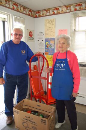 Count up at food pantry