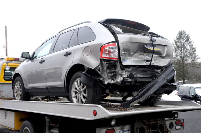 Driver seriously hurt in Rush Township