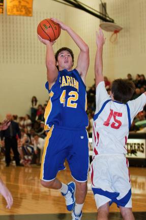 STEVE SHINKO/TIMES NEWS FILEPHOTO Marian's Matt Yaich was named third team All-State in Class A.