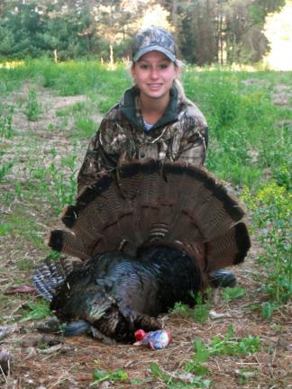 Strausberger gets a turkey