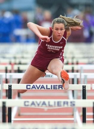 bob ford/times news filephoto Lehighton's Vanessa Rimbey will be the top seed in three individual events at the District 11 Class AA Track and Field Championships.