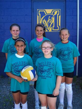 Marian grade school volleyball camp