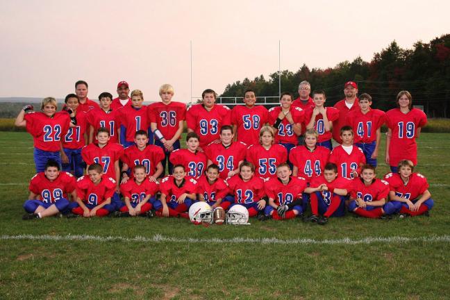 @Caption Stand Alone:Jim Thorpe wins XYFL championship The Jim Thorpe Olympians Knee-hi Midget football team captured the Extreme Youth Football League (XYFL) Midget Division championship. The Olympians finished the season with a record of 7-0 and…