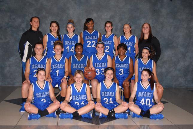 RON GOWER/TIMES NEWS Pleasant Valley girls basketball team members for the 2010-11 season are (front row, left to right) Arden Cisyulsis, Jordan Meckes, Briana Shanley and Julia Craig; (middle row) Rachel Sisco, Kasey Meckes, Dalian Salmon, Megan…
